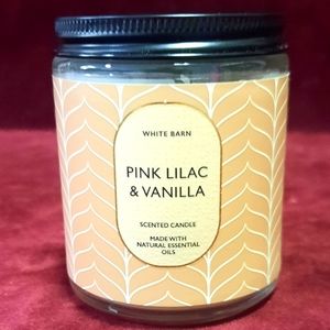 BBW Pink Lilac and Vanilla single wick candle! 🪻